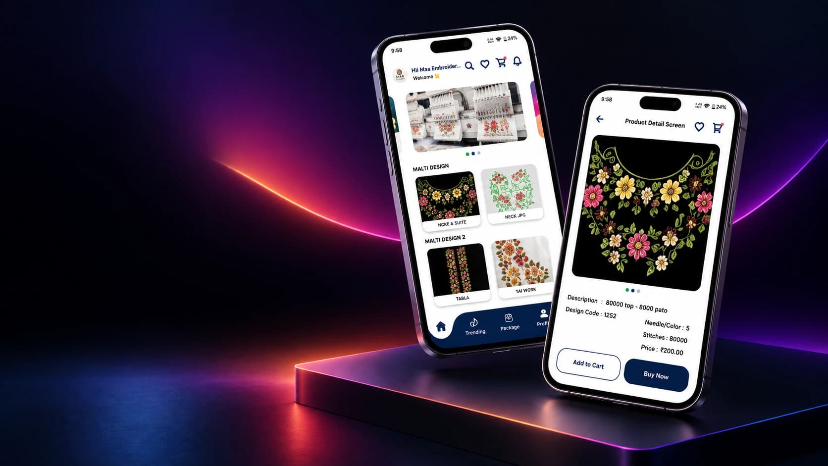 Maa Designs - A mobile marketplace where the product is a file, not a parcel